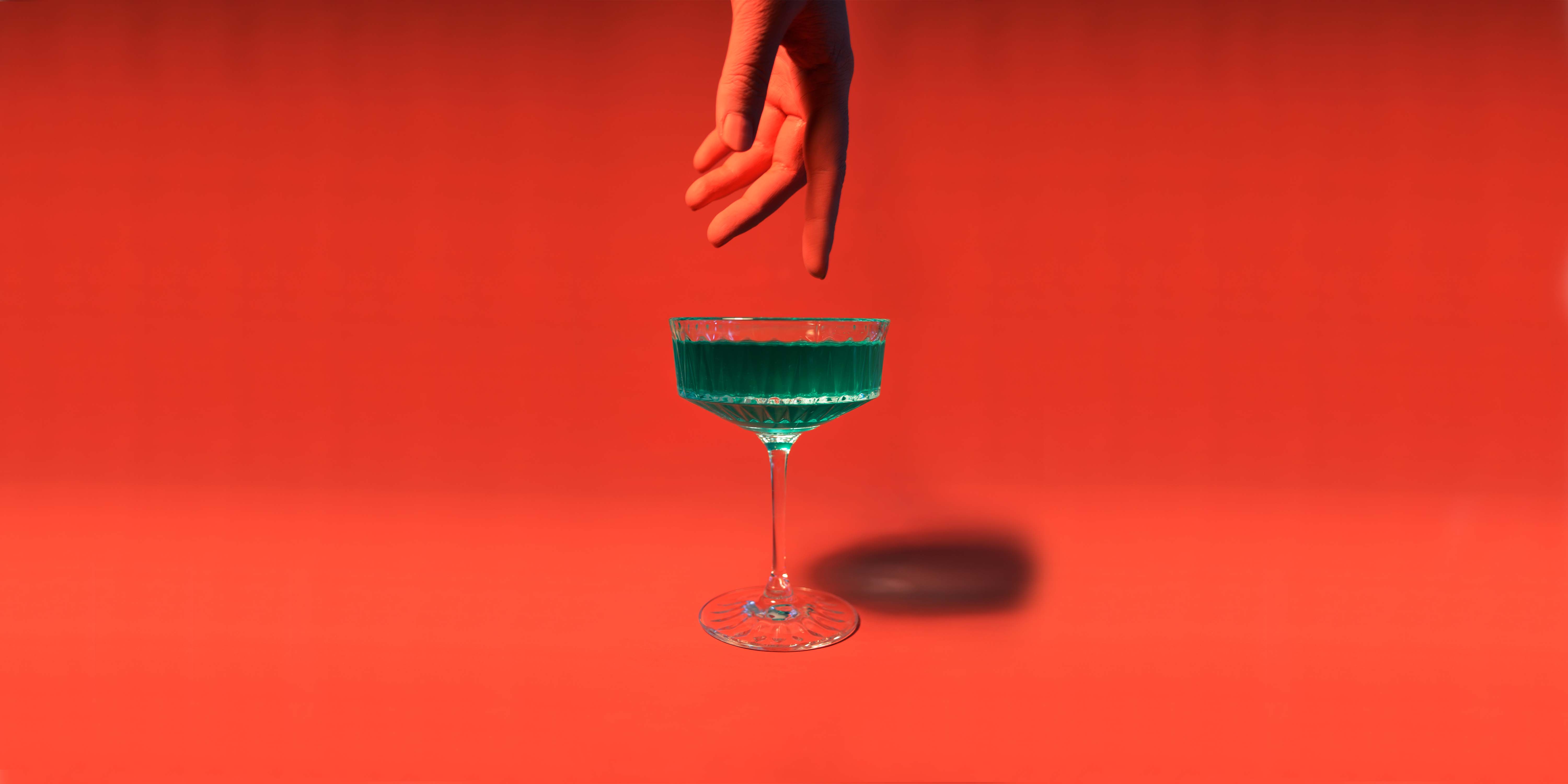 green cocktail